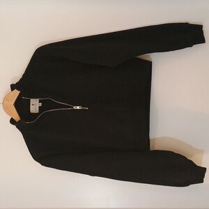 American Tall Cropped Half-Zip Sweater M